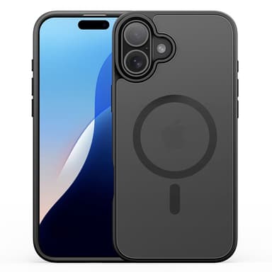 DUX DUCIS iPhone 16 Plus Yind Series Matta viimeistely Suojakuori - Musta