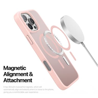 DUX DUCIS iPhone 16 Pro Yind Series Matta viimeistely Suojakuori - Pinkki