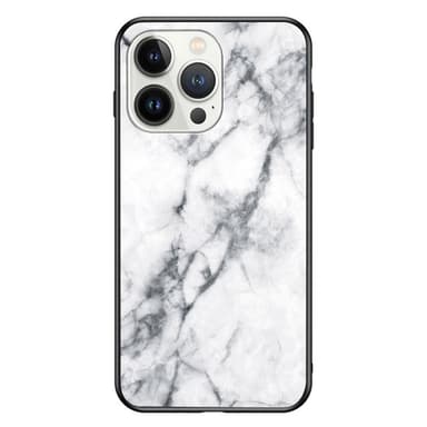 SKALO iPhone 16 Pro Max Marmori karkaistu lasi TPU-suojakuori - #2