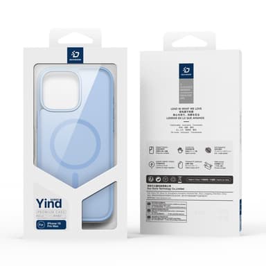 DUX DUCIS iPhone 16 Pro Max Yind Series Matta viimeistely Suojakuori - Sininen