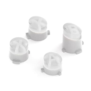 Xbox One S One Elite -ohjaimelle ABXY Vaihtopainikkeet - Valkoinen