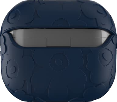 Samsung Galaxy Buds3/Pro Marimekko suojakotelo (musta/sininen)