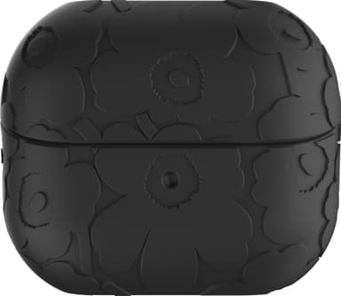 Samsung Galaxy Buds3/Pro Marimekko suojakotelo (musta/musta)