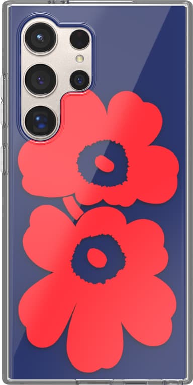 Samsung Galaxy S24 Ultra Marimekko Dual Layer suojakuori (sin./pun.)