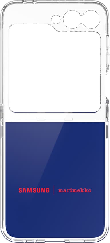 Samsung Galaxy Flip6 Marimekko Dual Layer suojakuori (sininen/pun.)