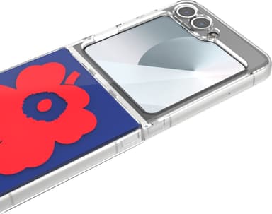 Samsung Galaxy Flip6 Marimekko Dual Layer suojakuori (sininen/pun.)