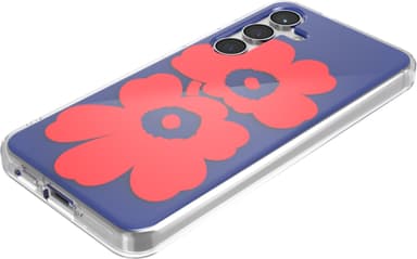 Samsung Galaxy S24 Marimekko Dual Layer suojakuori (sininen/punainen)