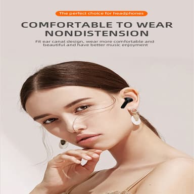 Langattomat In-Ear Bluetooth 5.3 HiFi -kohinaa vaimentavat kuulokkeet Musta