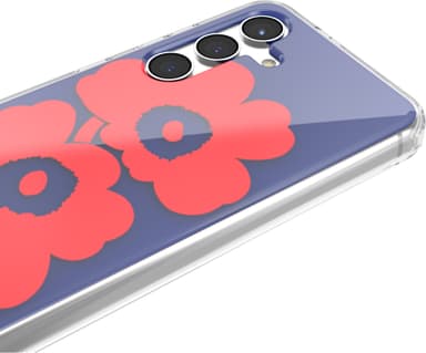 Samsung Galaxy S24 Marimekko Dual Layer suojakuori (sininen/punainen)