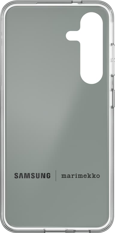 Samsung Galaxy S24 Marimekko Dual Layer suojakuori (harmaa/hopea)