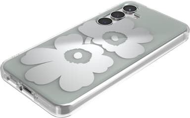 Samsung Galaxy S24 Marimekko Dual Layer suojakuori (harmaa/hopea)
