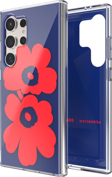 Samsung Galaxy S24 Ultra Marimekko Dual Layer suojakuori (sin./pun.)