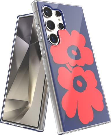 Samsung Galaxy S24 Ultra Marimekko Dual Layer suojakuori (sin./pun.)