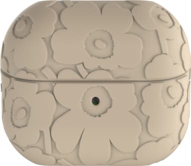 Samsung Galaxy Buds3/Pro Marimekko suojakotelo (musta/beige)