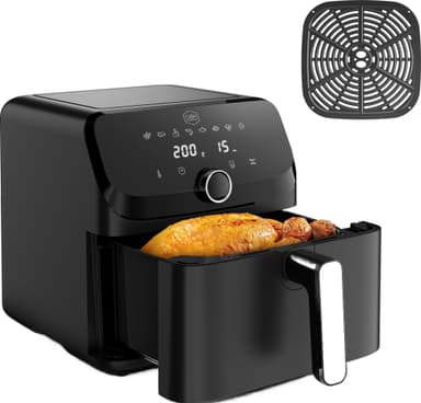 OBH Nordica Easy Fry Mega kiertoilmakypsennin AG8558N0 (musta)