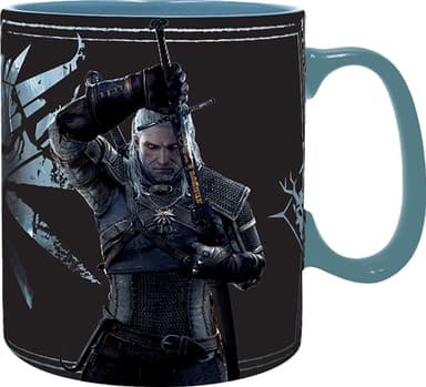 ABYstyle The Witcher lämpöön reagoiva muki (Geralt & Ci)