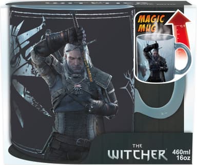 ABYstyle The Witcher lämpöön reagoiva muki (Geralt & Ci)