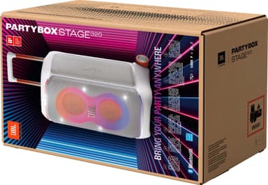 JBL PartyBox Stage 320 bilekaiutin (valkoinen)