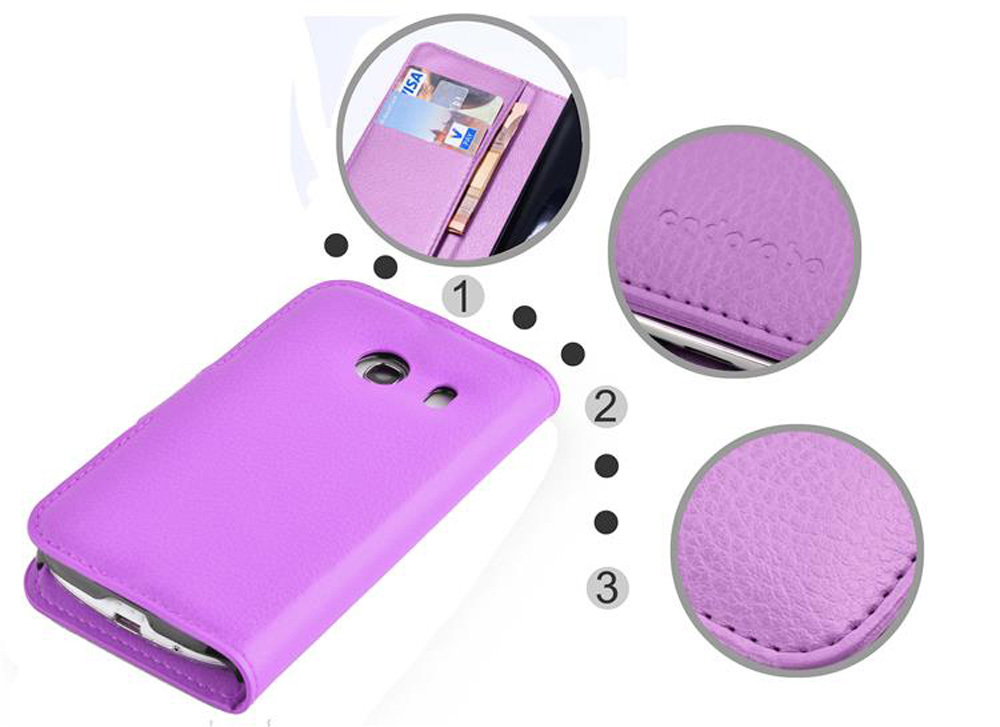 Samsung Galaxy ACE STYLE Suojakuori Lompakkokotelo
