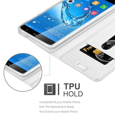 Huawei NOVA PLUS Suojakuori Lompakkokotelo (Hopea)