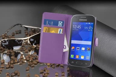 Samsung Galaxy ACE STYLE Suojakuori Lompakkokotelo