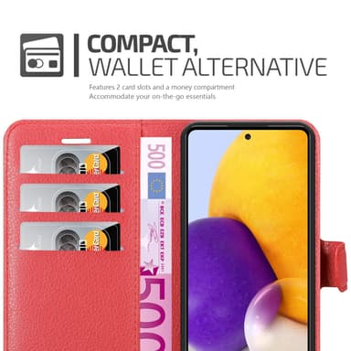 Samsung Galaxy A73 5G Suojakuori Lompakkokotelo