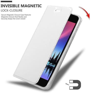 LG K4 2017 Suojakuori Lompakkokotelo (Hopea)