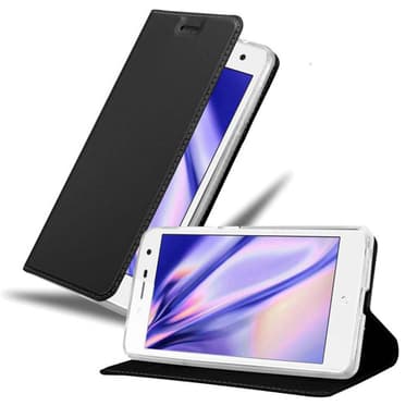 ZTE Blade L7 Suojakuori Lompakkokotelo (Musta)