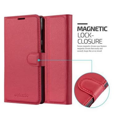 Sony Xperia L1 Suojakuori Lompakkokotelo (Punainen)