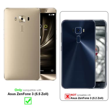 Asus ZenFone 3 (5.5 tuumaa) Suojakuori Lompakkokotelo