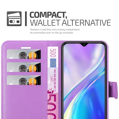 Realme X2 / XT / Oppo K5 Suojakuori Lompakkokotelo