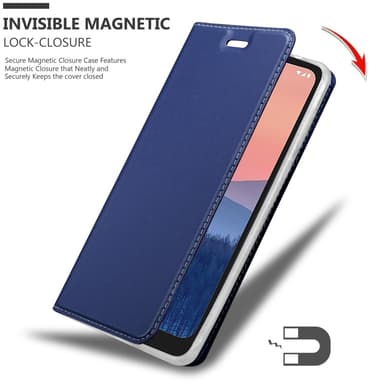 Nokia C21 Suojakuori Lompakkokotelo (Sininen)