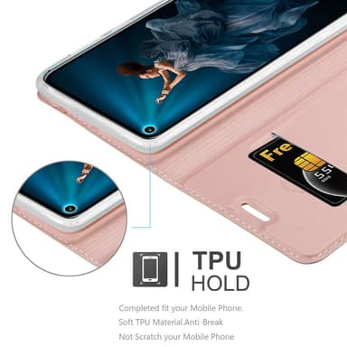 Honor 20 PRO Suojakuori Lompakkokotelo