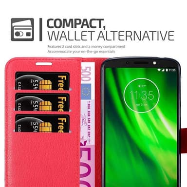 Motorola MOTO E5 / G6 PLAY Suojakuori Lompakkokotelo