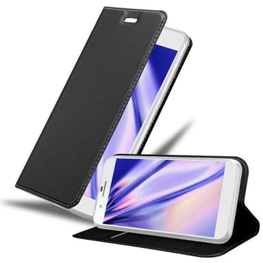 Honor 6 PLUS Suojakuori Lompakkokotelo (Musta)