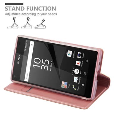 Sony Xperia Z5 COMPACT Suojakuori Lompakkokotelo