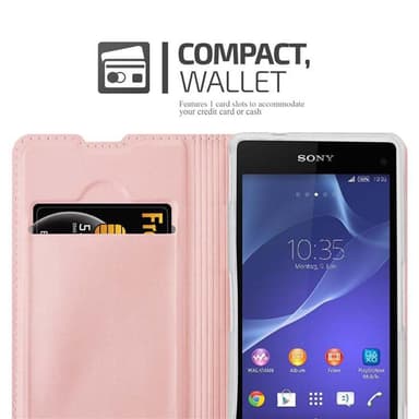 Sony Xperia Z1 COMPACT Suojakuori Lompakkokotelo