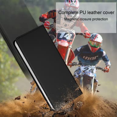 Samsung Galaxy A13 5G Suojakuori Lompakkokotelo (Musta)