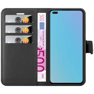 OnePlus Nord Suojakuori Lompakkokotelo (Musta)