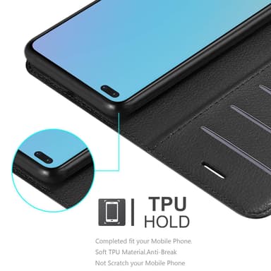 OnePlus Nord Suojakuori Lompakkokotelo (Musta)