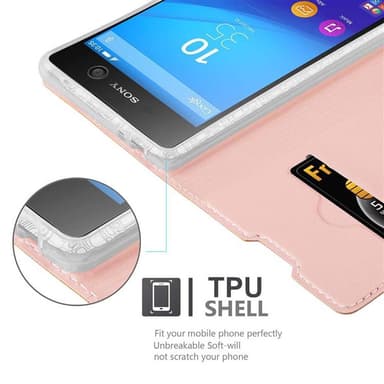Sony Xperia M5 Suojakuori Lompakkokotelo