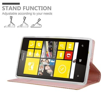 Nokia Lumia 520 / 521 Suojakuori Lompakkokotelo