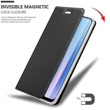 OnePlus Nord CE 2 5G Suojakuori Lompakkokotelo (Musta)