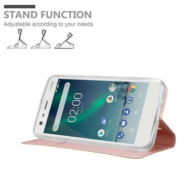 Nokia 2 2017 Suojakuori Lompakkokotelo