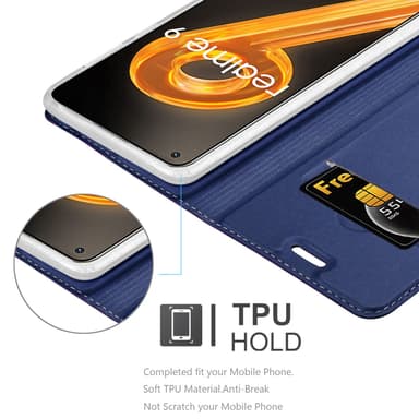 Realme 9 4G / 9 PRO+ Suojakuori Lompakkokotelo