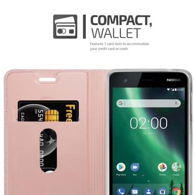 Nokia 2 2017 Suojakuori Lompakkokotelo