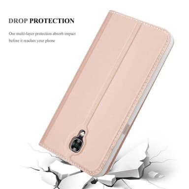LG X SCREEN Suojakuori Lompakkokotelo (Vaaleanpunainen)