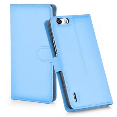 Honor 6 PLUS Suojakuori Lompakkokotelo (Sininen)