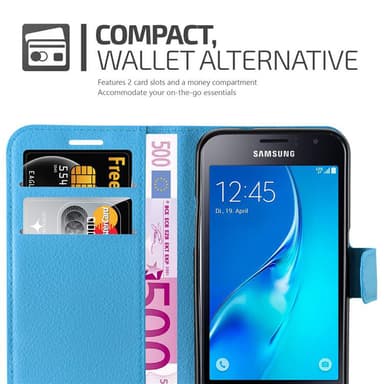 Samsung Galaxy J1 2015 Suojakuori Lompakkokotelo