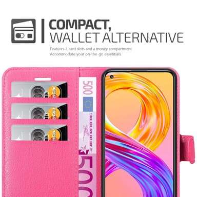 Realme 8 4G / 8 PRO Suojakuori Lompakkokotelo